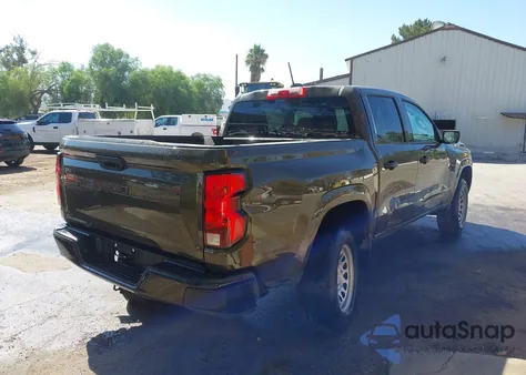 2024 Chevrolet Colorado 2Wd Wt z USA, uszkodzony, nr VIN 1GCGSBECXR1134559